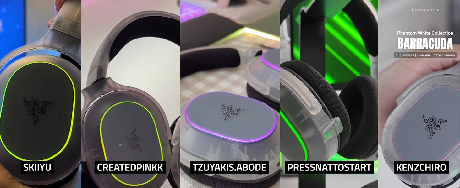 Amazon.com: Razer Barracuda X Chroma Wireless Gaming Headset: 2.4